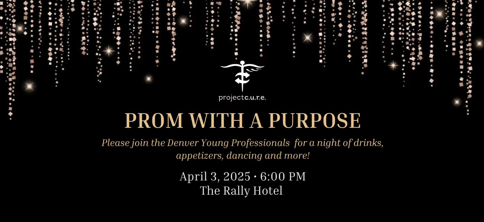 Denver Fundraising Event image detailing the event info